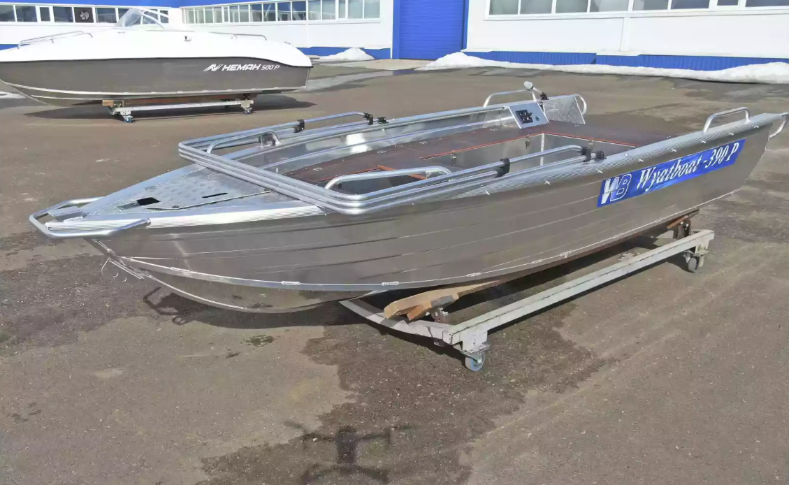 Алюминиевая лодка Wyatboat-390РМ в Перми