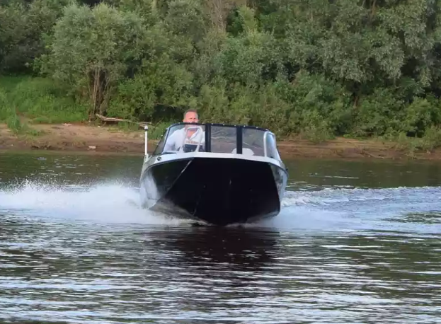 Алюминиевый катер Неман 500 DC водомёт в Перми