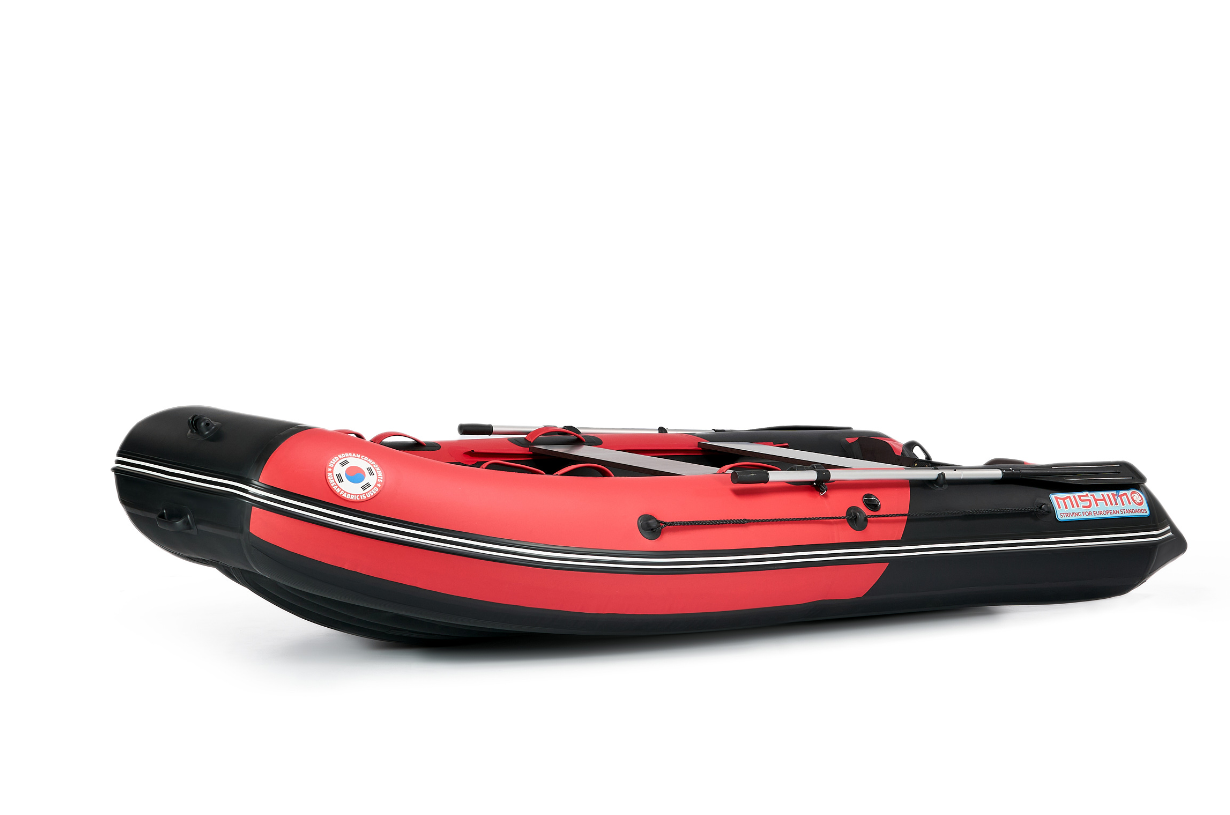 КОМПЛЕКТ ЛОДКА MISHIMO PRO 350 + ЛОДОЧНЫЙ МОТОР MARLIN MP 9.9 (15) AMHS PROLINE в Перми