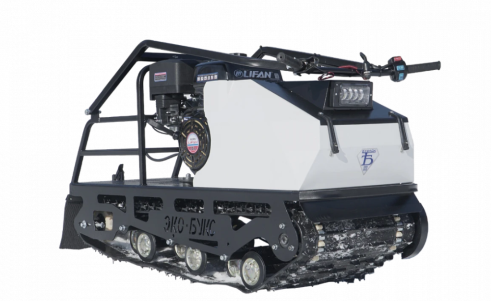 Мотобуксировщик ЭКО-букс V.2 15 л.с. (катковая подвеска, передний привод, длина 1450 мм) в Перми