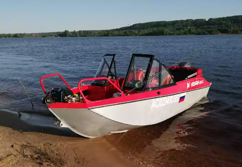Алюминиевый катер Неман-500 DC в Перми