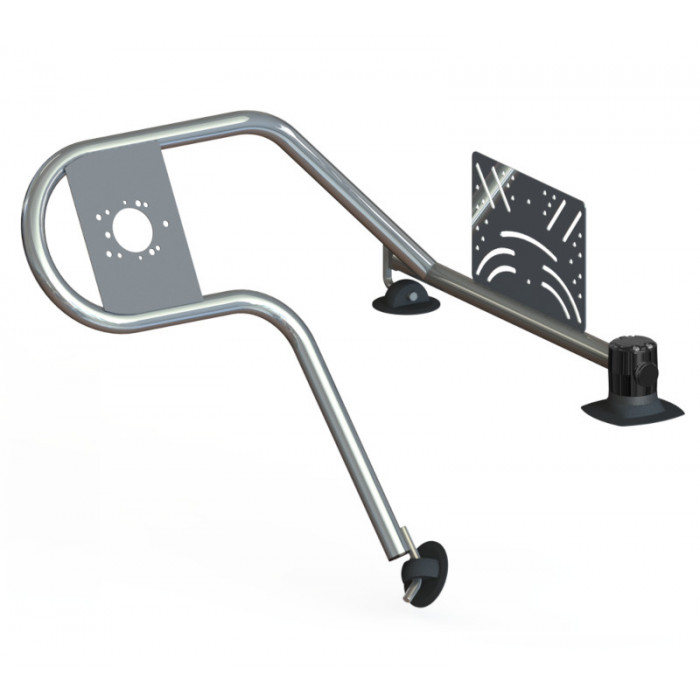 Стойка рулевая с креплением на баллон надувной лодки 32мм быстросъемная в Перми