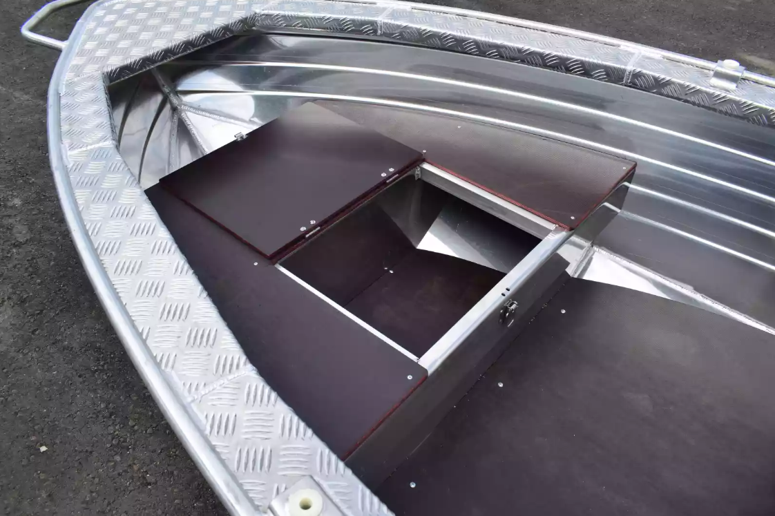 Алюминиевая лодка Wyatboat-390Р Увеличенный борт в Перми