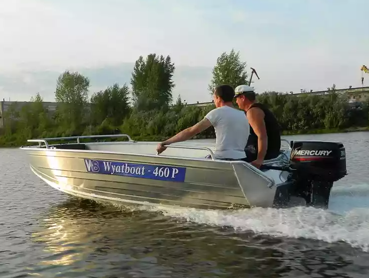 Алюминиевая лодка Wyatboat-460 P в Перми
