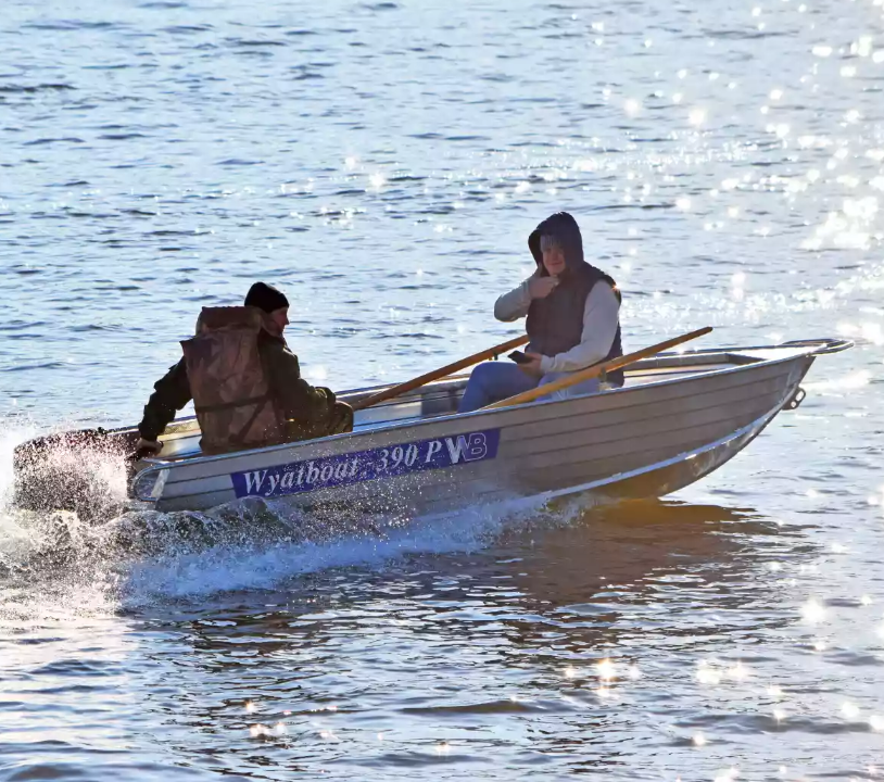 Алюминиевая лодка Wyatboat-390 P в Перми