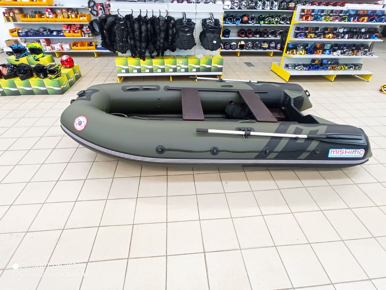 Лодка MISHIMO RIVER JET 390 под водомет в Перми