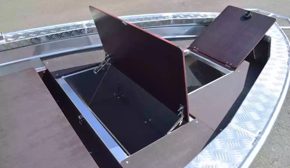 Алюминиевая лодка Wyatboat-390Р Fish в Перми