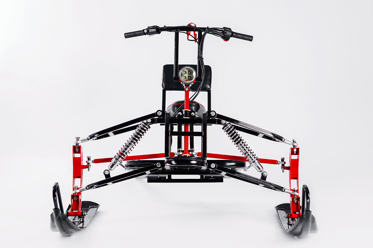 Лыжный модуль IKUDZO с подогревом ручек пластиковые лыжи в Перми