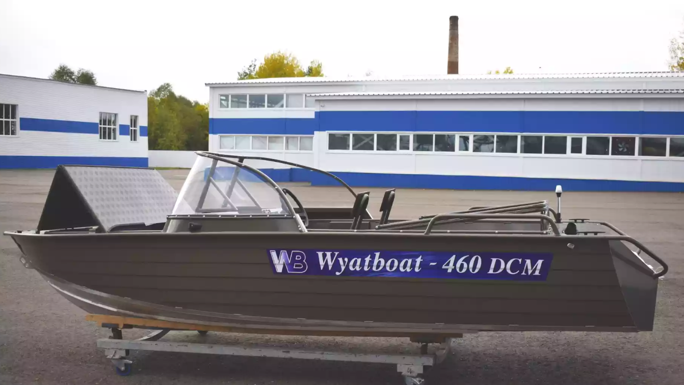 Алюминиевый катер Wyatboat-460 DCM в Перми