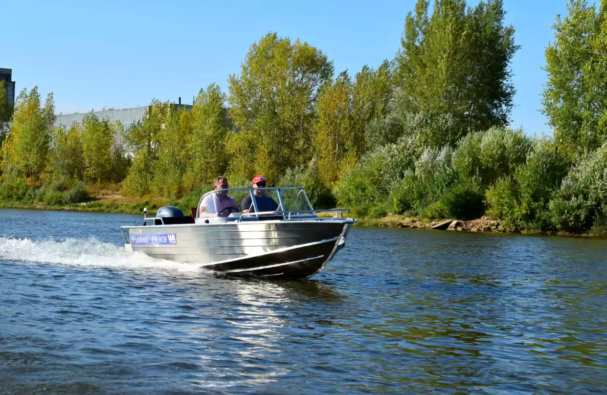 Алюминиевый катер Wyatboat-490 DCM в Перми