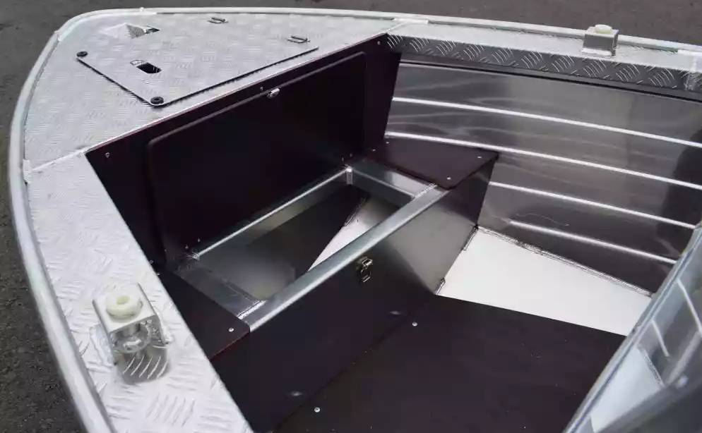 Алюминиевая лодка Wyatboat-390 DCM Увеличенный борт в Перми