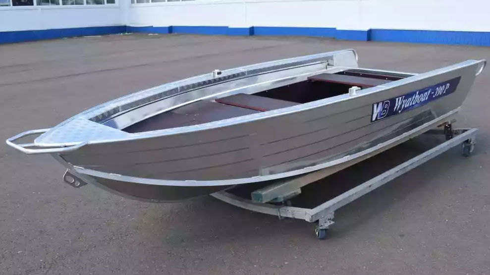 Алюминиевая лодка Wyatboat-390Р Fish в Перми