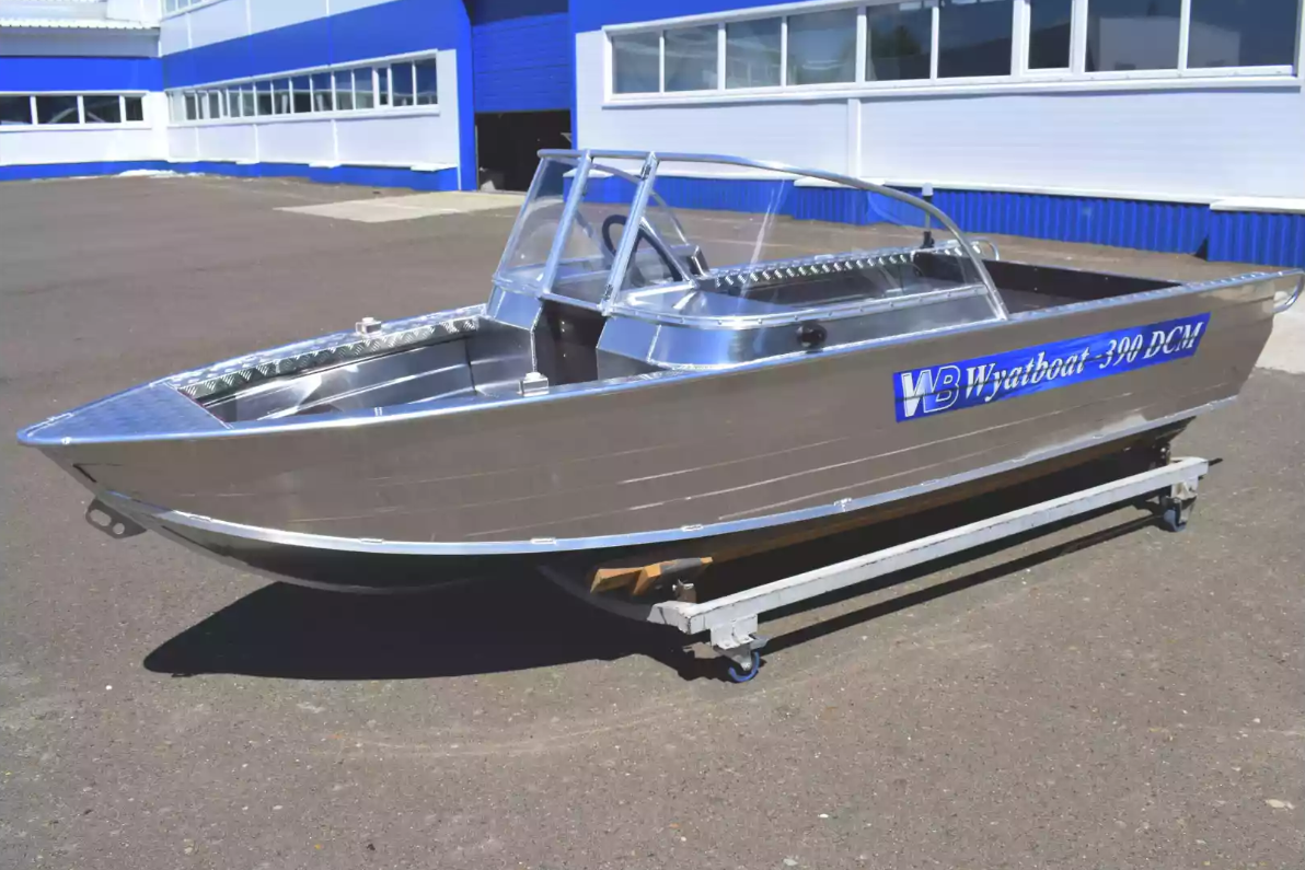 Алюминиевый катер Wyatboat-390 DCM в Перми