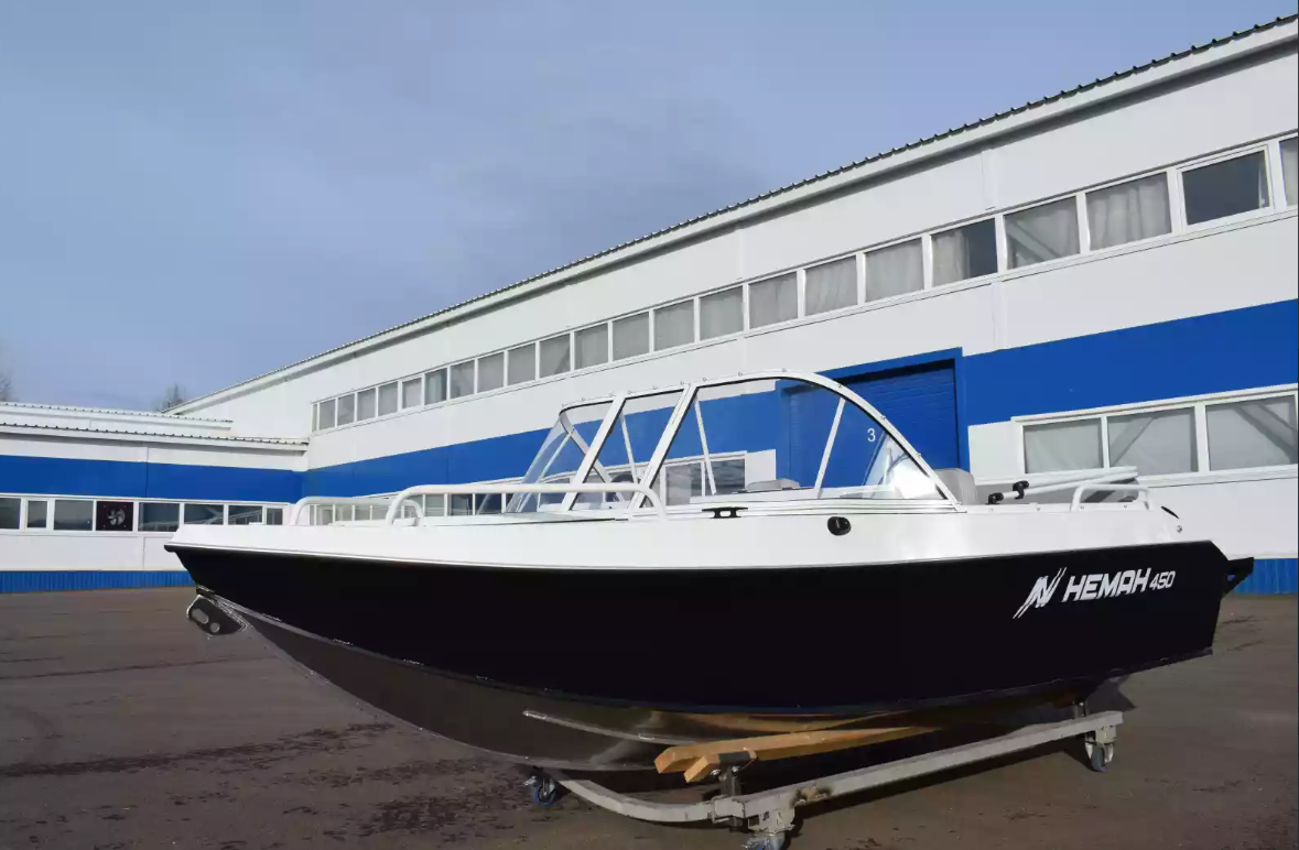 Алюминиевый катер Неман-450 в Перми
