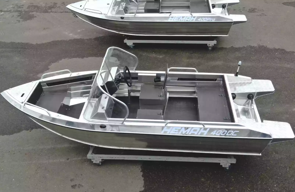 Алюминиевый катер Neman-400 DC в Перми