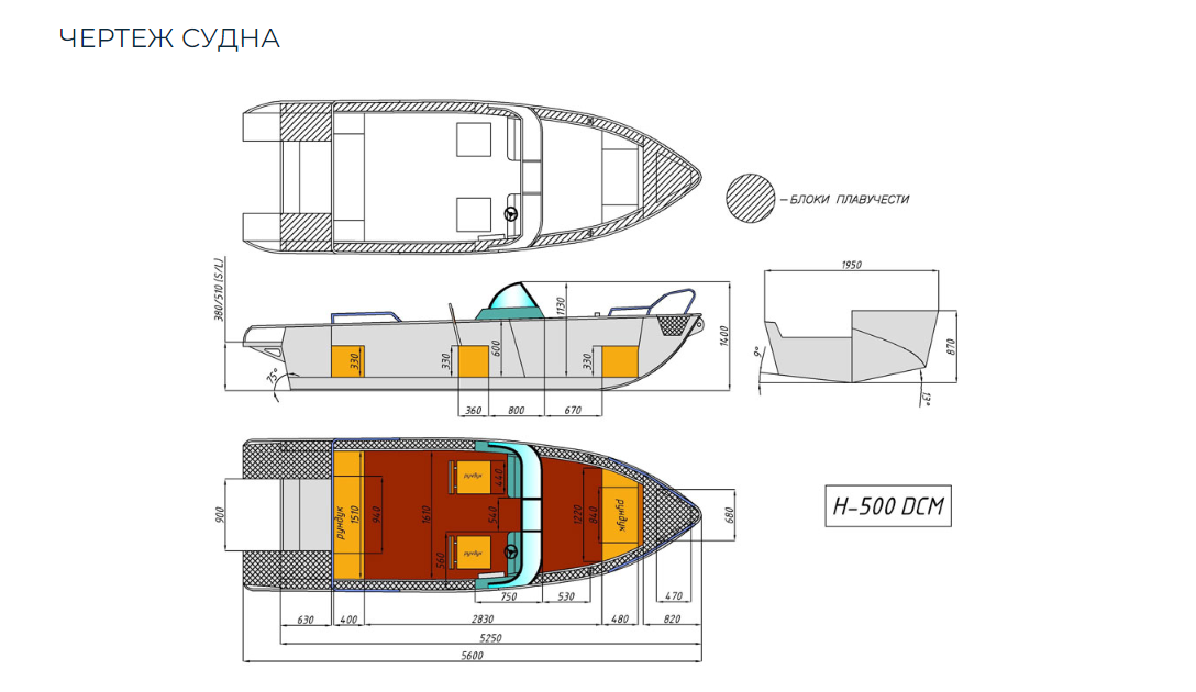 Алюминиевый катер Неман-500 DCM в Перми