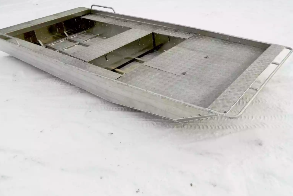 Алюминиевая лодка Wyatboat-390 Jonboat в Перми
