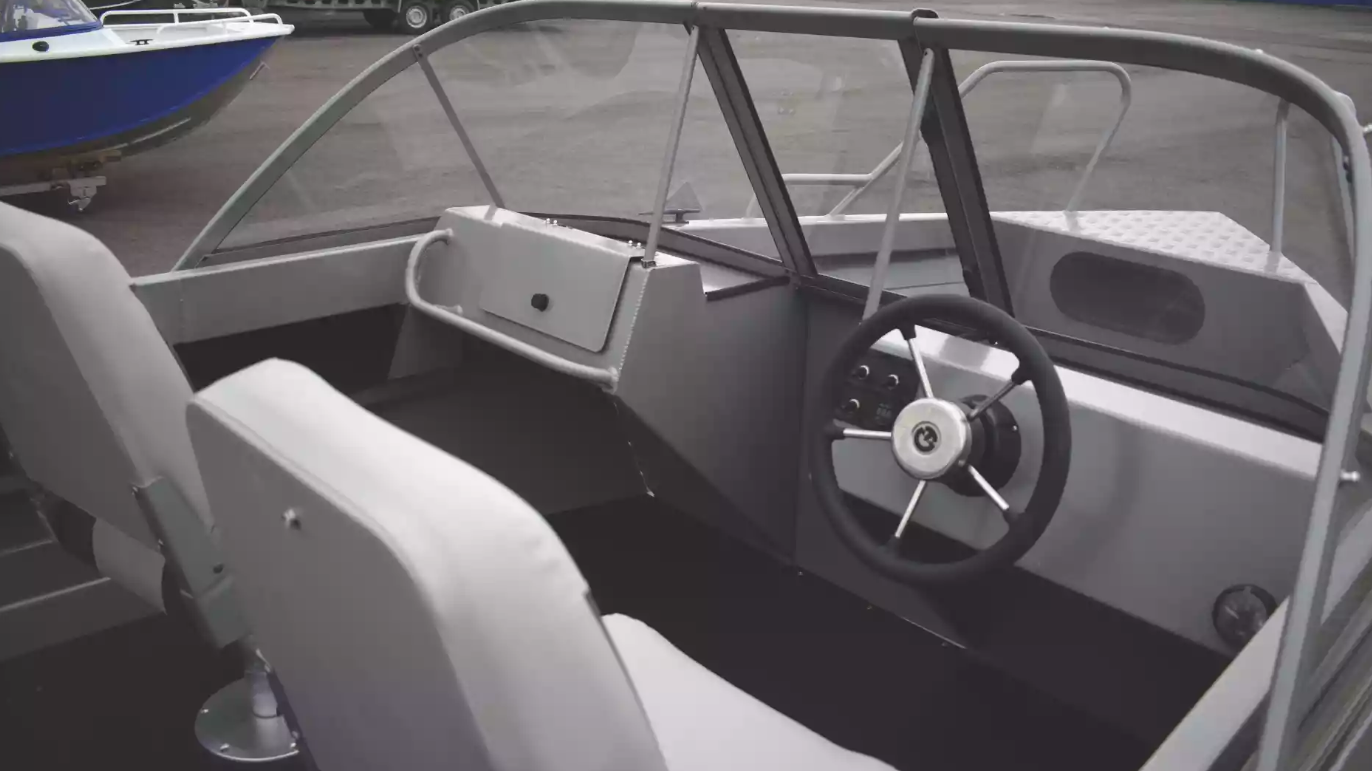 Алюминиевый катер Неман-450 DC в Перми