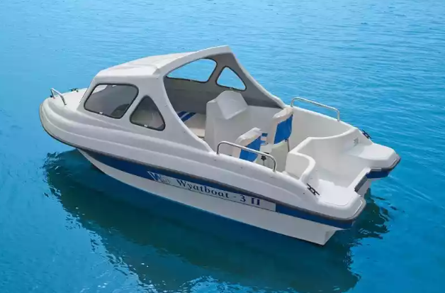 Стеклопластиковый катер Wyatboat-3 П (полурубка) в Перми