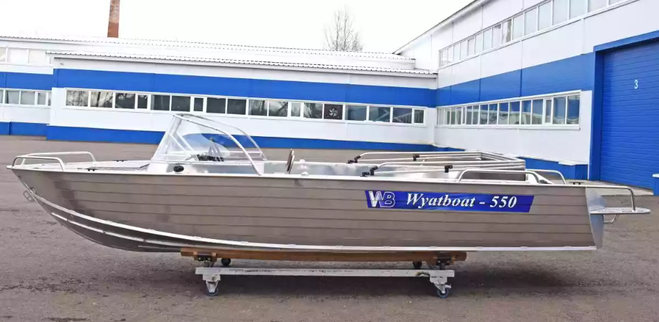 Алюминиевый катер Wyatboat-550 Pro в Перми