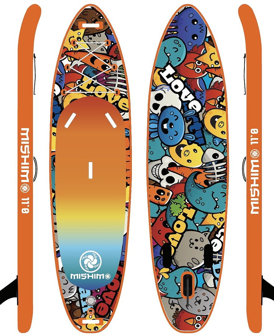 SUP (САП) Доска MISHIMO CRAZY-LINE 10.6’ (325см) в Перми