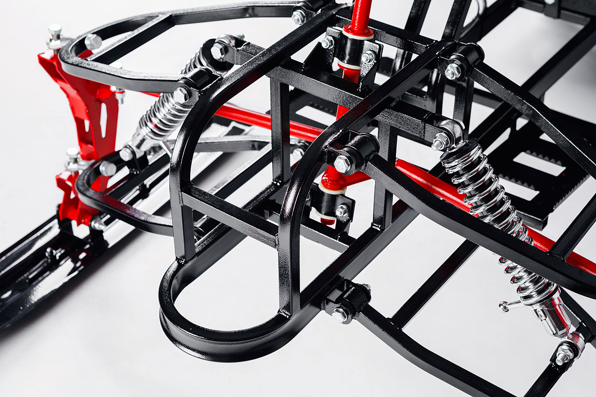 Лыжный модуль IKUDZO с подогревом ручек пластиковые лыжи в Перми