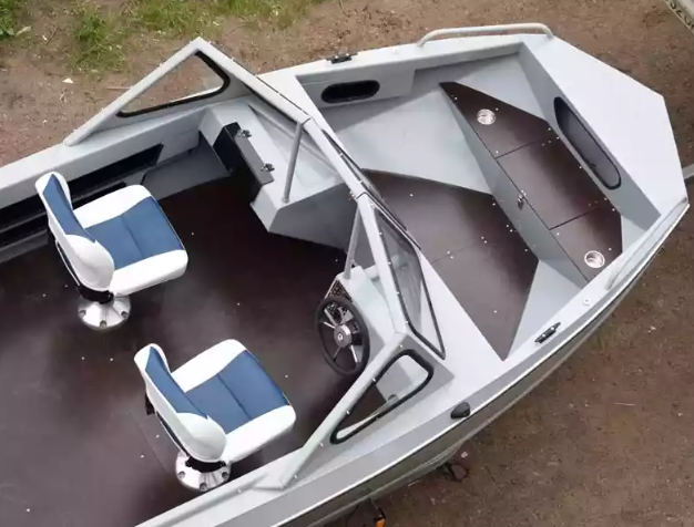 Алюминиевый катер Неман-500 DC Pro в Перми