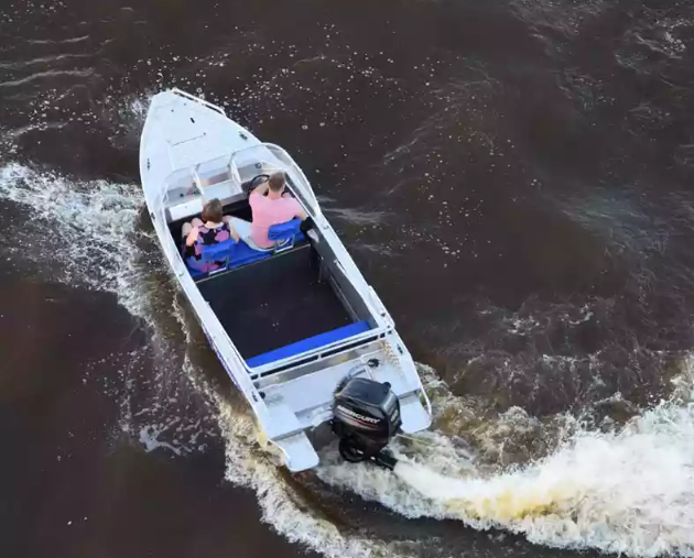 Алюминиевый катер Wyatboat-490 Pro водомет в Перми