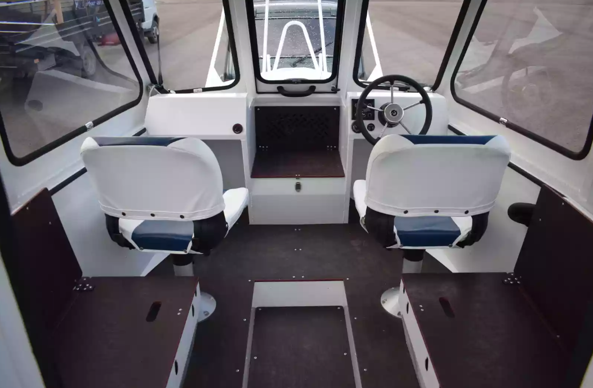 Алюминиевый катер Неман-500 (закрытая рубка) в Перми