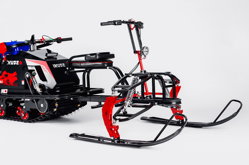 Лыжный модуль IKUDZO с подогревом ручек металлические лыжи в Перми