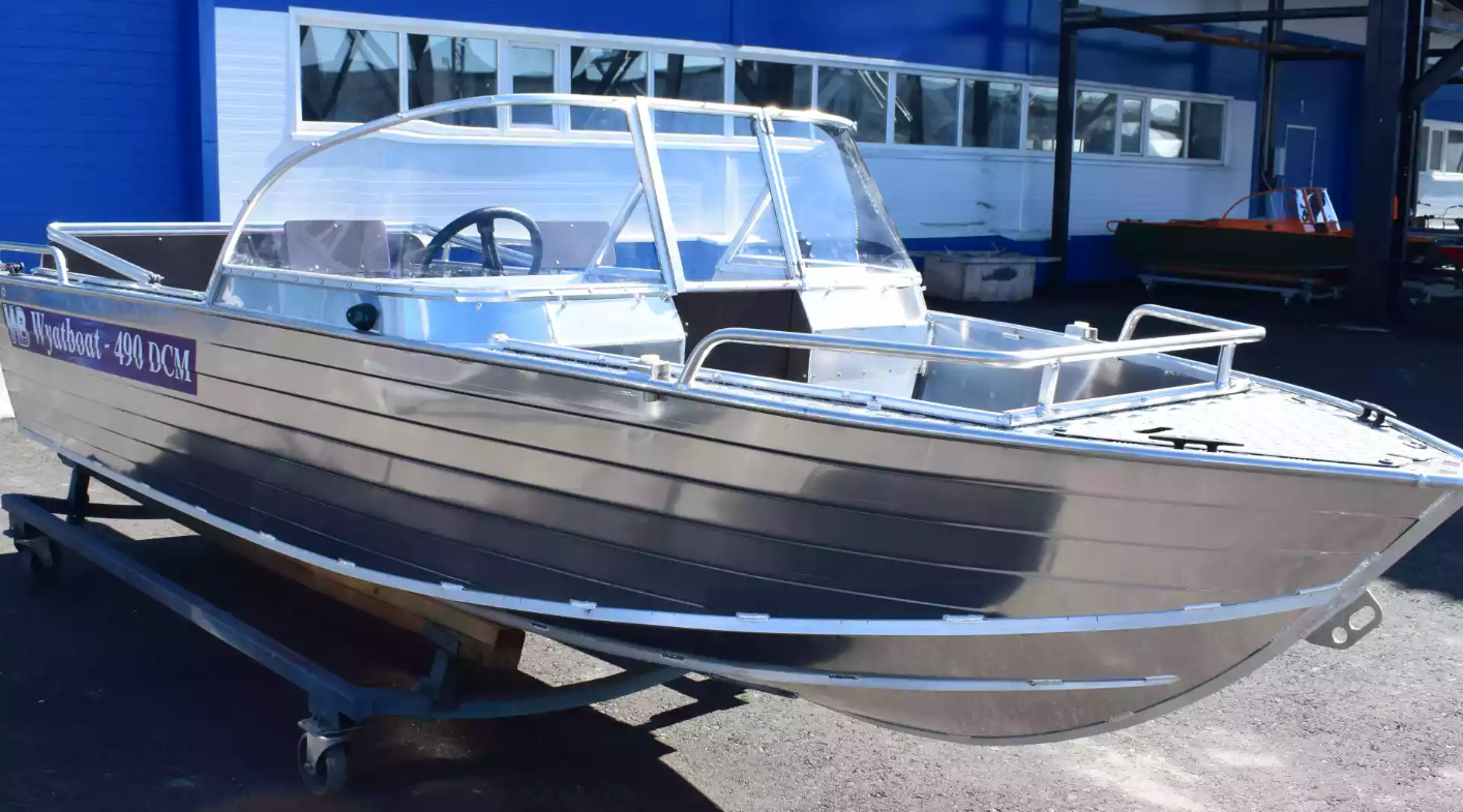 Алюминиевый катер Wyatboat-490 DCM в Перми