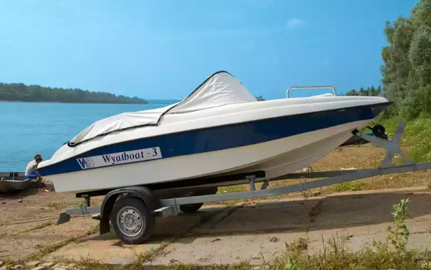 Стеклопластиковый катер Wyatboat-3 (c рундуками) в Перми