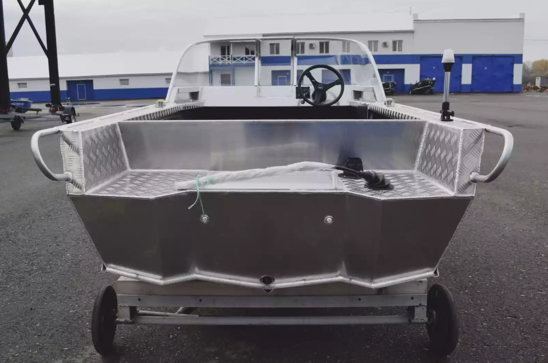 Алюминиевая лодка Wyatboat-390 Pro в Перми