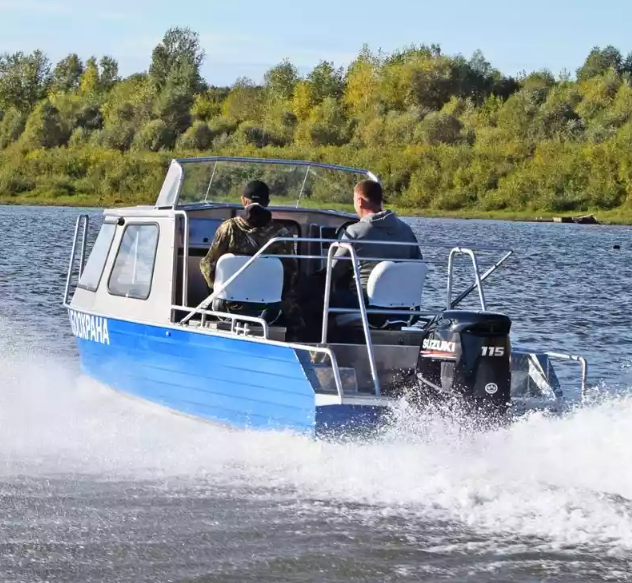 Алюминиевый катер Неман 550 с каютой в Перми