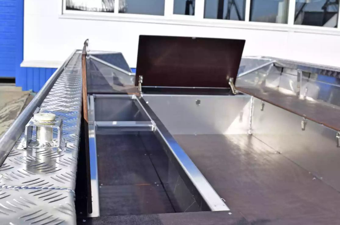 Алюминиевая лодка Wyatboat-490 Jonboat в Перми