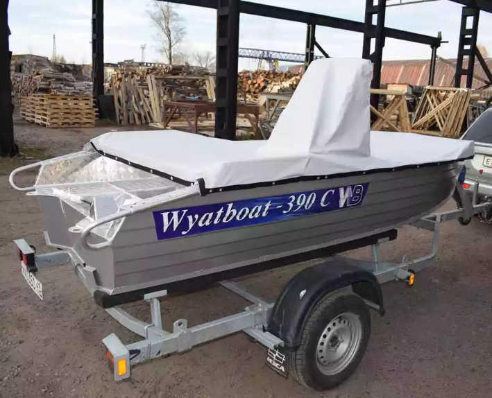 Алюминиевый катер Wyatboat-390 C в Перми