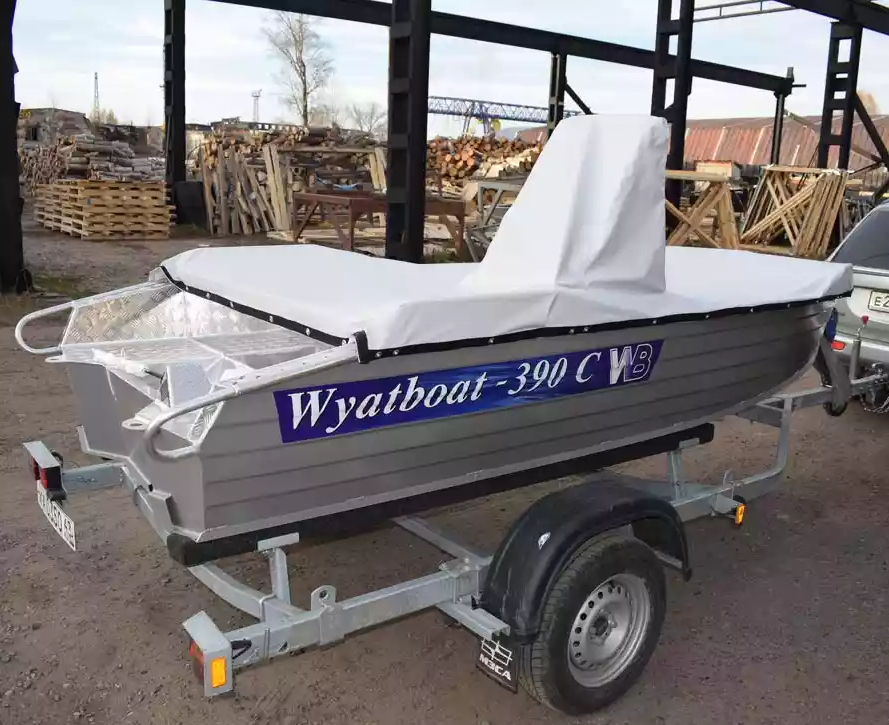 Алюминиевая лодка Wyatboat-390 C в Перми
