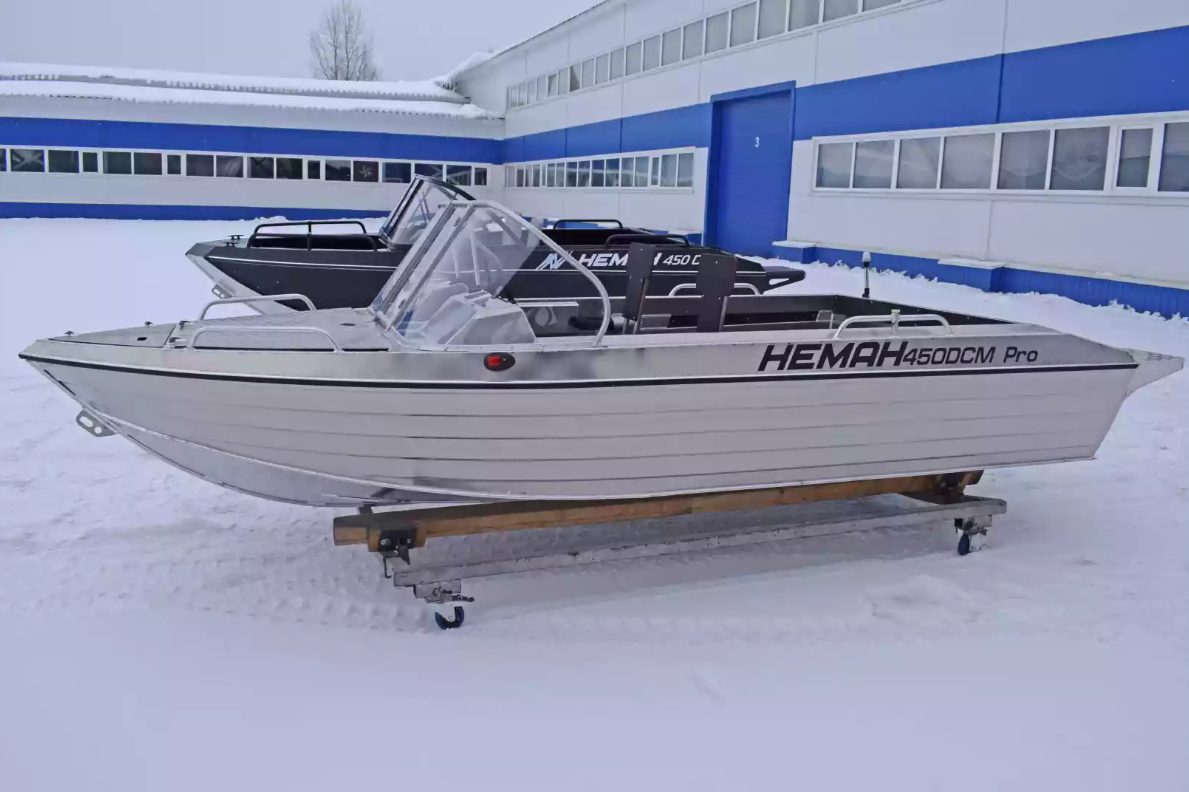 Алюминиевый катер Neman-450 DCM PRO в Перми