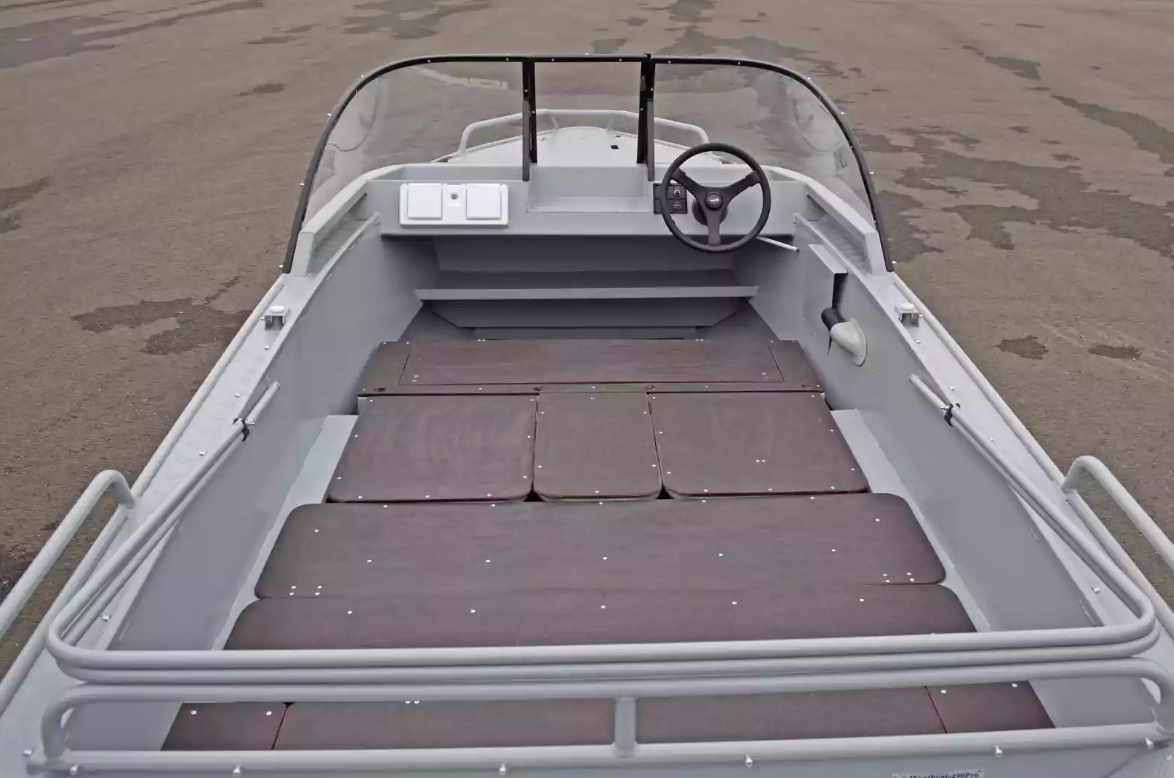 Алюминиевый катер Wyatboat-490 T Pro в Перми Алюминиевый катер Wyatboat-490 T Pro в Перми