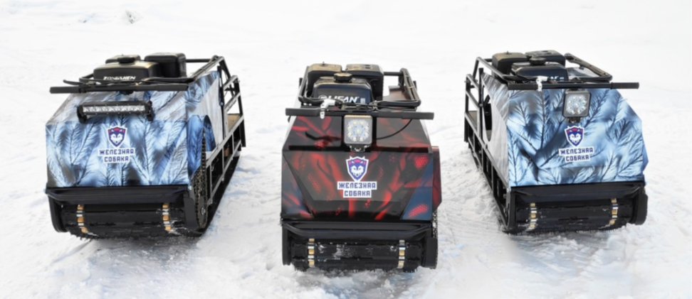 Мотобуксировщик Irondog (Железная собака) M500 9 Камуфляж Охотник в Перми