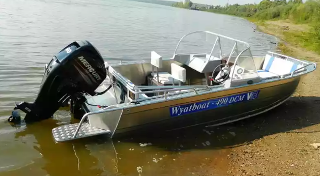 Алюминиевый катер Wyatboat-490 DCM в Перми