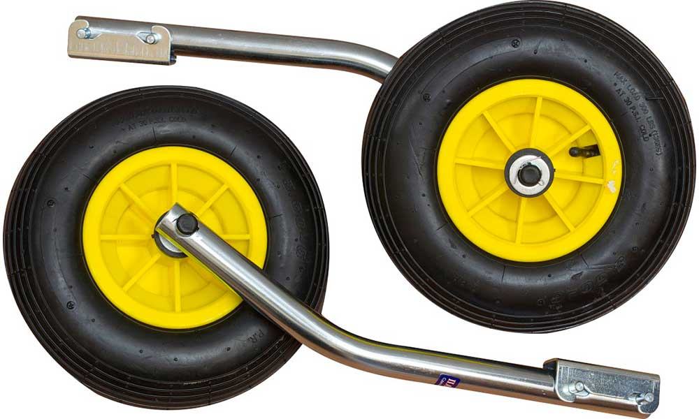 Транцевые колеса 330 мм модульные удлиненные в Перми