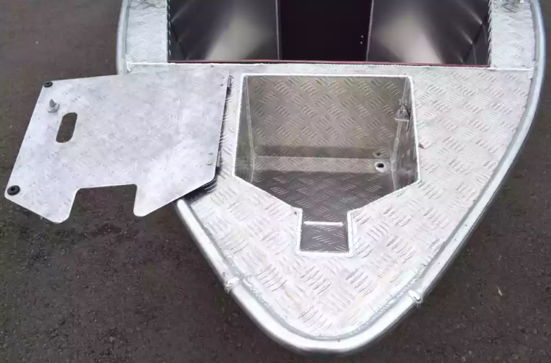 Алюминиевый катер Wyatboat-390 DCM Увеличенный борт в Перми