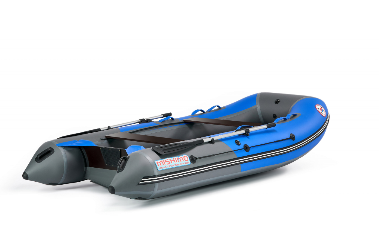 КОМПЛЕКТ ЛОДКА MISHIMO PRO 350 + ЛОДОЧНЫЙ МОТОР MARLIN MP 9.9 (15) AMHS PROLINE в Перми