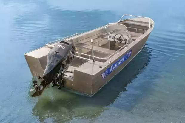 Алюминиевый катер Wyatboat-700 в Перми