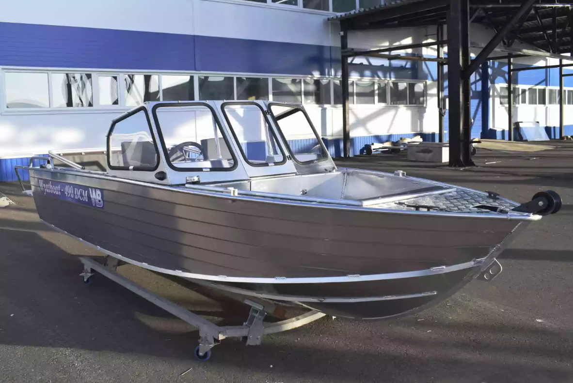 Алюминиевый катер Wyatboat-490 DCM Pro в Перми