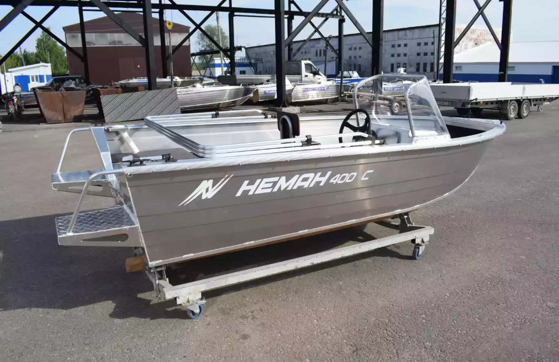 Алюминиевая лодка Неман-400 С в Перми