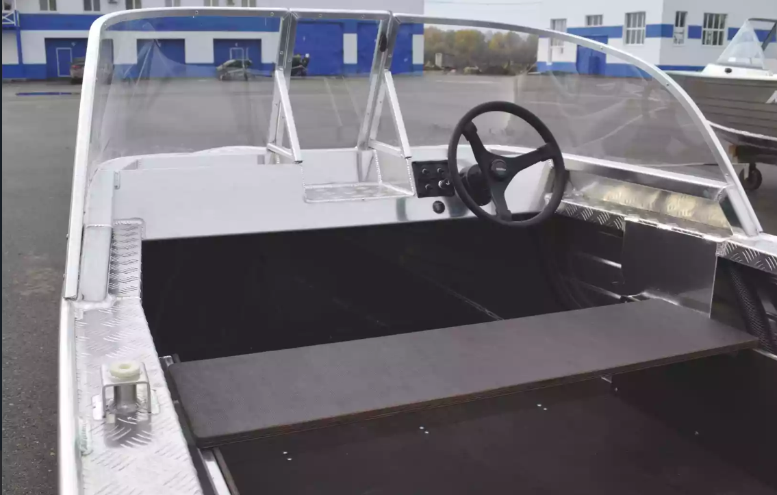 Алюминиевая лодка Wyatboat-390 Pro в Перми