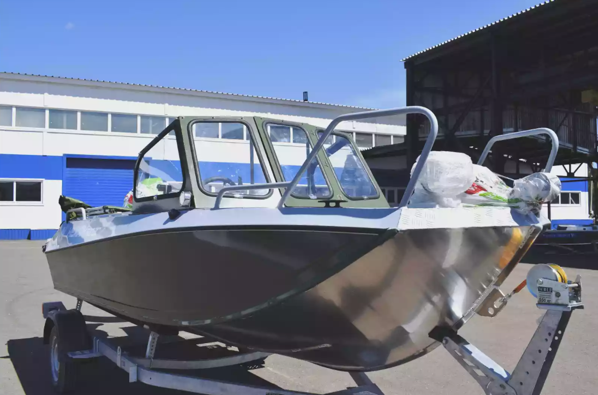 Алюминиевый катер Неман-500 DC Pro в Перми