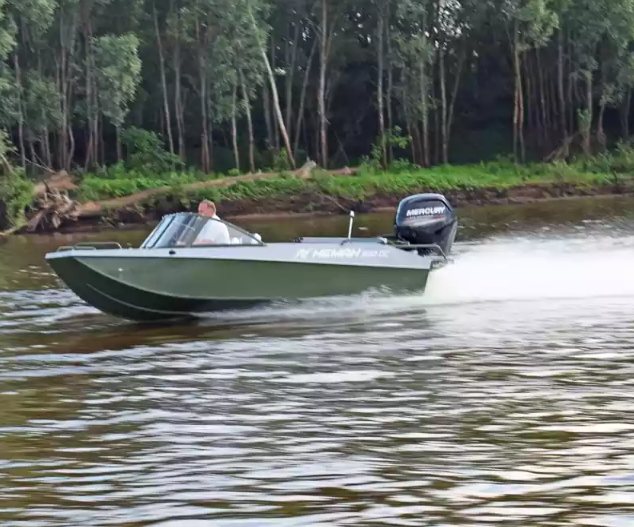 Алюминиевый катер Неман 500 DC водомёт в Перми